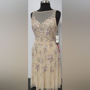 NWT Adrianna Papell Sequin Dress